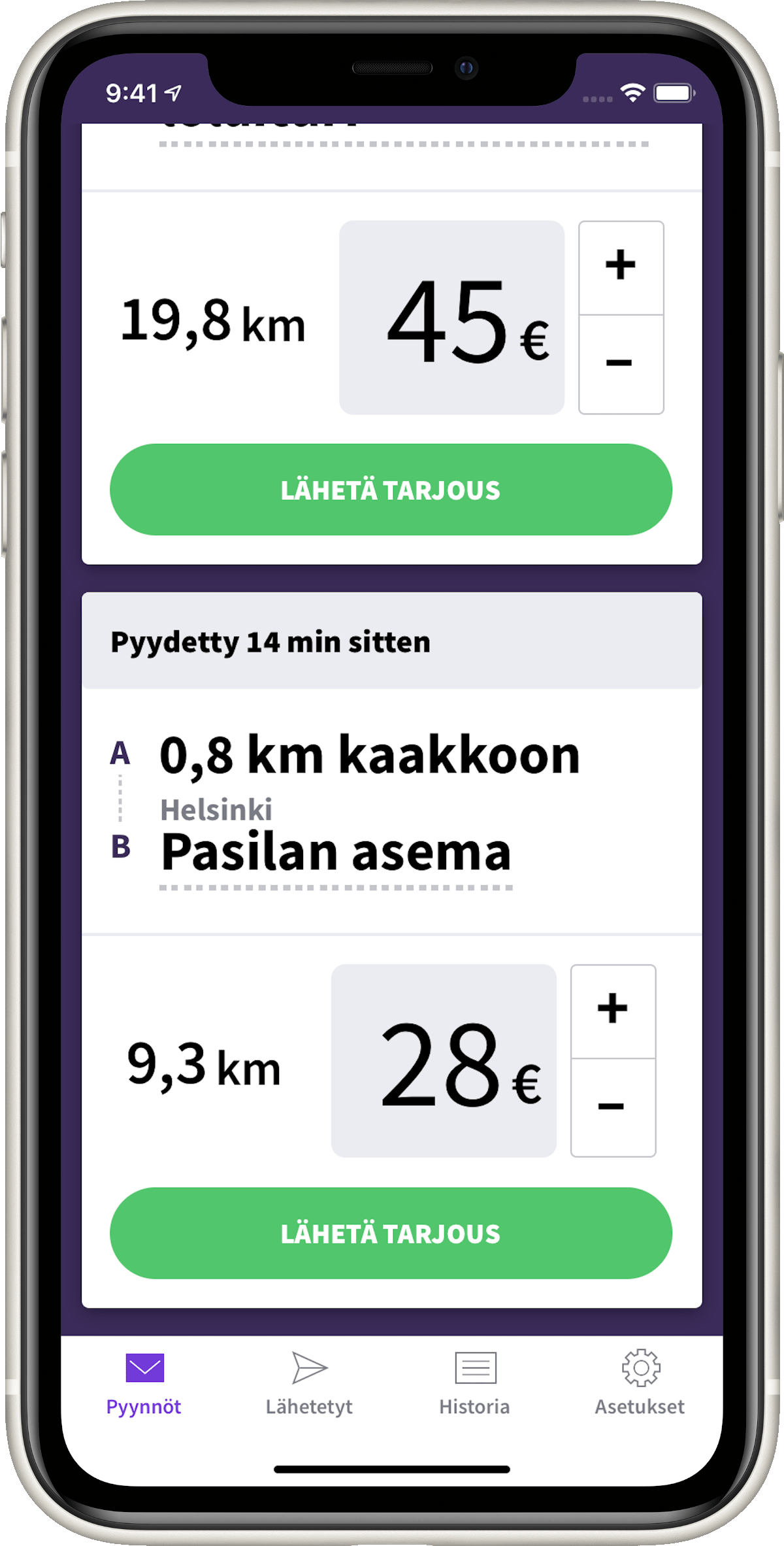 Valitse paras tarjous